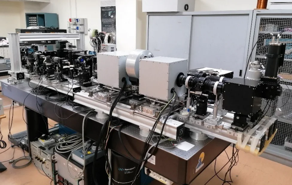 IBIS2 optical bench at INAF — powered by I-Conomy HVPA modules